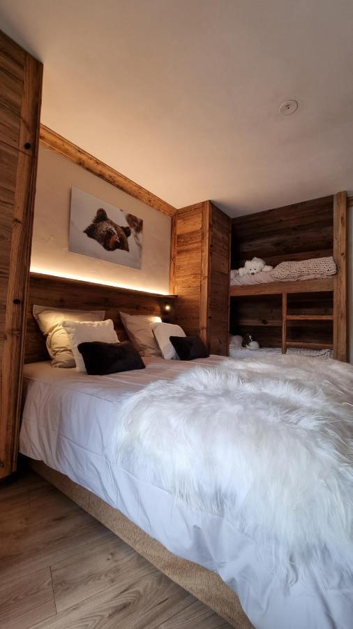 Arc 1950, Appartement Standing Dans Residence 5 Etoiles, Skis Aux Pieds,- 4-6 Pers, Piscine Exterieure & Spa Les Arcs  エクステリア 写真