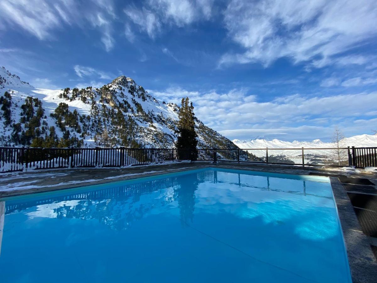 Arc 1950, Appartement Standing Dans Residence 5 Etoiles, Skis Aux Pieds,- 4-6 Pers, Piscine Exterieure & Spa Les Arcs  エクステリア 写真