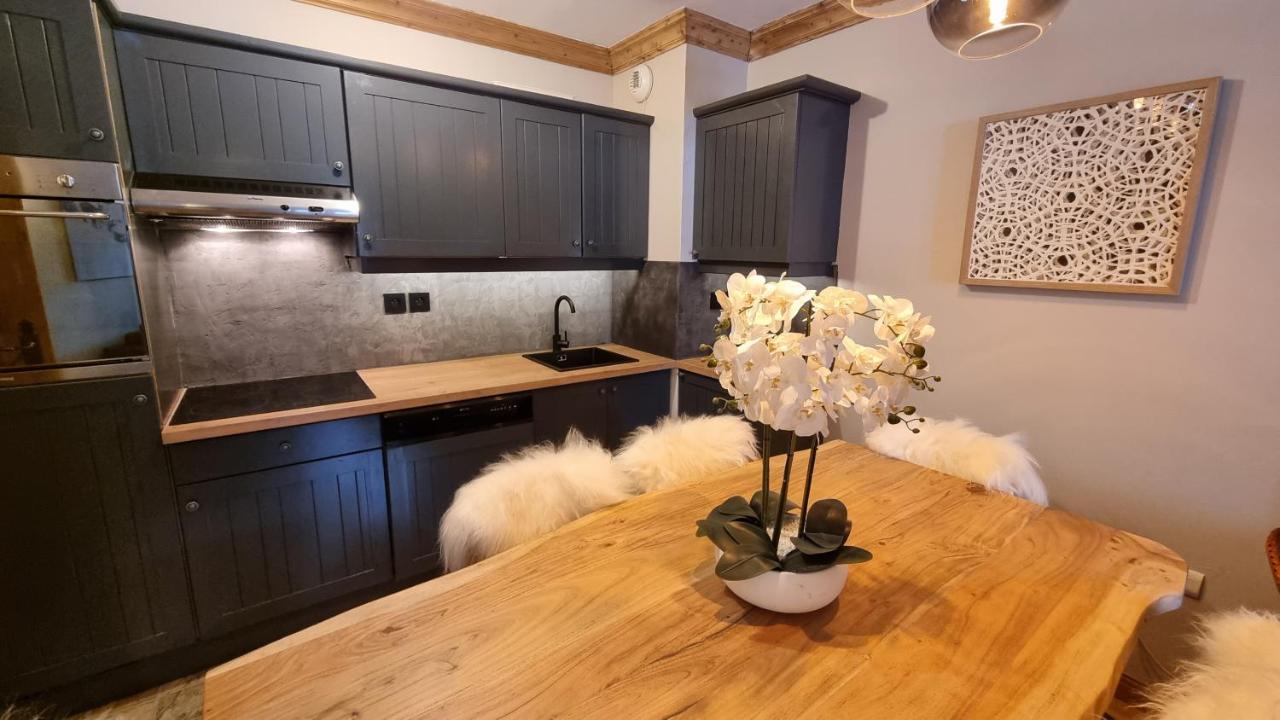 Arc 1950, Appartement Standing Dans Residence 5 Etoiles, Skis Aux Pieds,- 4-6 Pers, Piscine Exterieure & Spa Les Arcs  エクステリア 写真